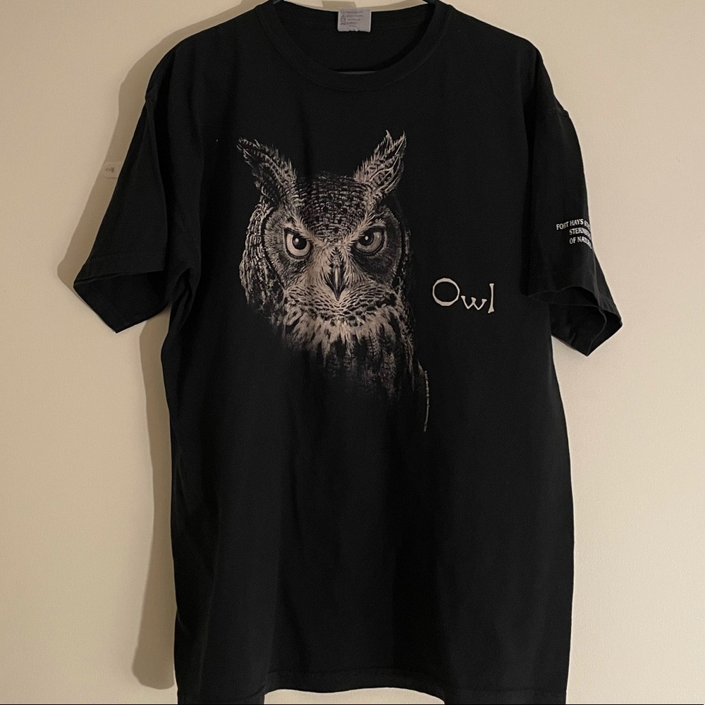 Owl graphic T-shirt